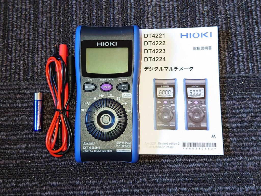 HIOKI 日置電機 DT4222 デジタルマルチメータ HIOKI - minasbrasilia