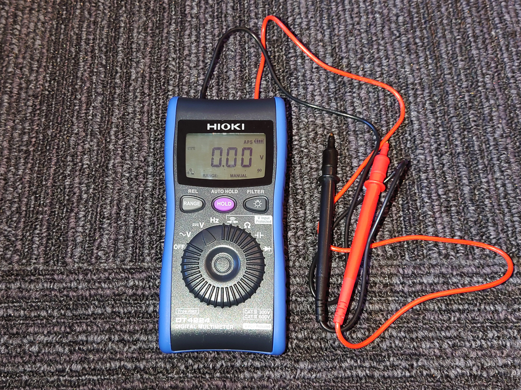 TOMYHIOKI 日置電機 DT4222 デジタルマルチメータ 抵抗測定搭載の汎用タイプ C測定